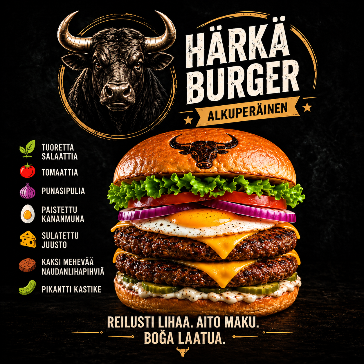 HÄRKÄ BURGER HÄRKÄ BURGER
